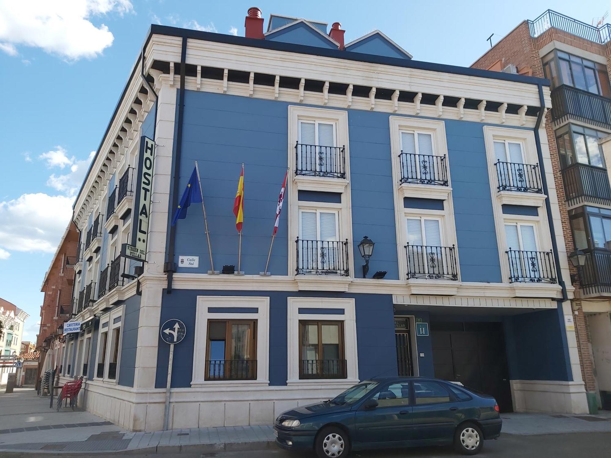 Hostal Virgen Del Villar Laguna de Duero Exteriör bild